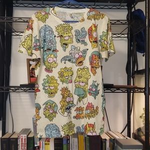 Simpson's rare melting Shirt mens Sz Medium/ W L